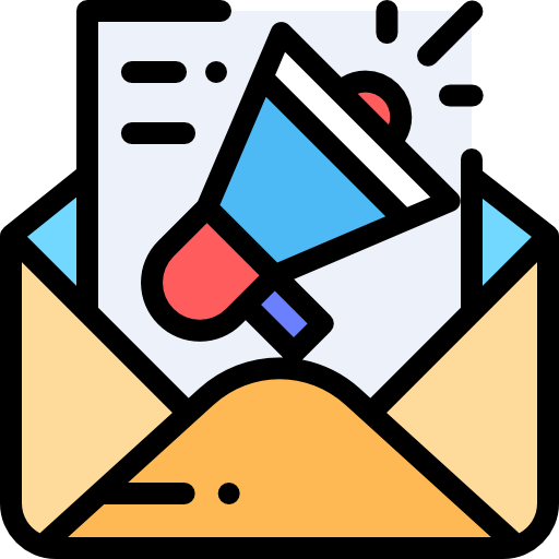 Email marketing icon